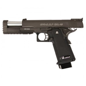 Страйкбольный пистолет WE Colt M1911 Hi-Capa 5.2, стеклобит (WE-H011)